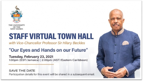 SAVE THE DATE - Virtual Town Hall