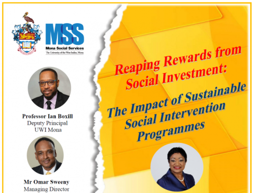 Mona Social Services Public Forum | The Impact of Sustainable Social Intervention Programmes