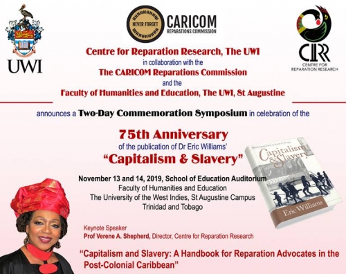 Two-Day Commemoration Symposium on Capitalism & Slavery