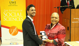 FSS Student Receiving an Award