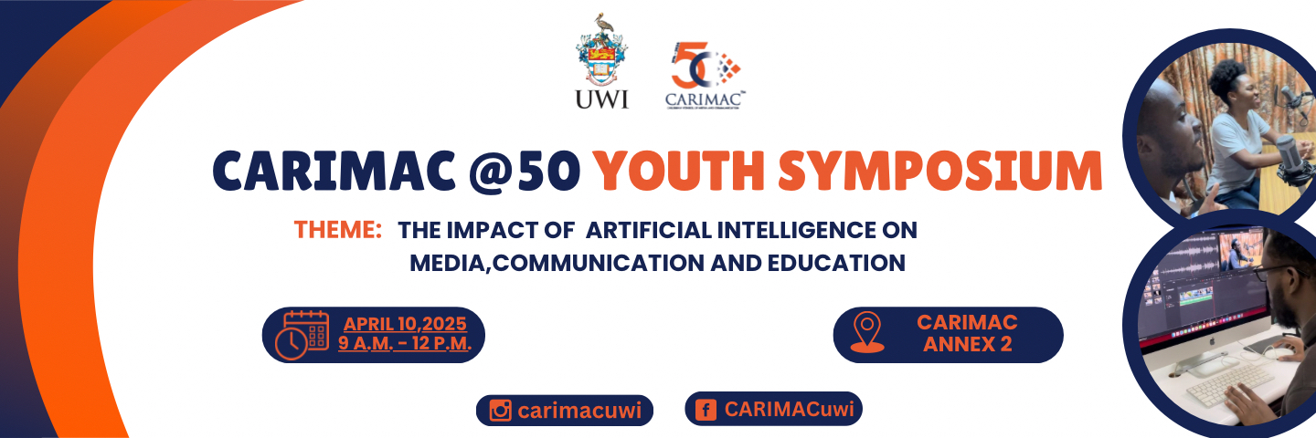 CARIMAC @50 Youth Symposium flyer