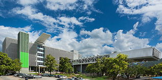 image of the faculty of the medical science building at the uwi mona campus