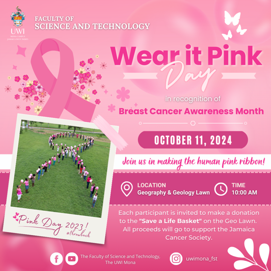 Breast Cancer Awareness Day | Wear it Pink Day | The Faculty of Science ...