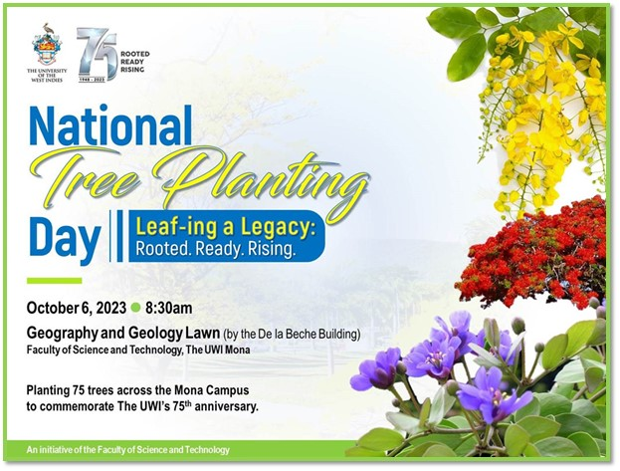 National Tree Planting Day The Faculty Of Science And Technology