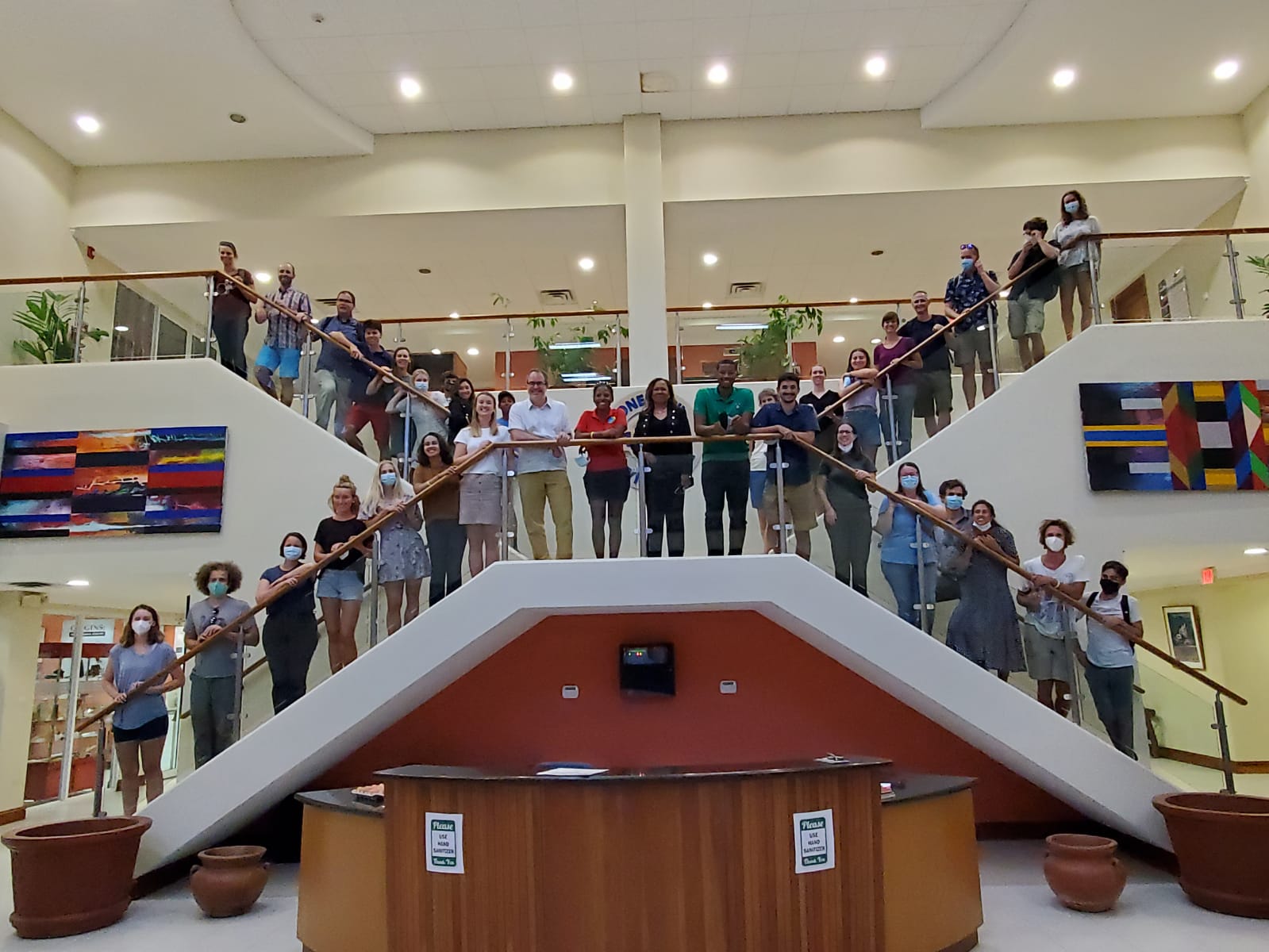 The UWI Mona Campus hosts participants from the ‘One Ocean Expedition’ research vessel