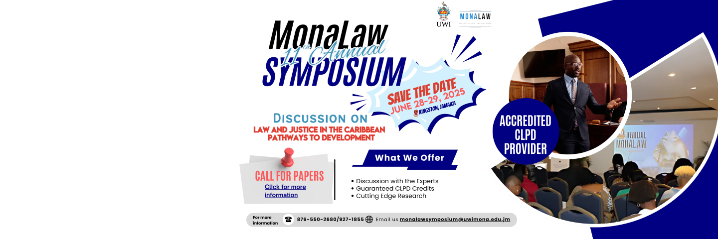 MonaLaw 11th Annual Symposium Call for Papers Flyer