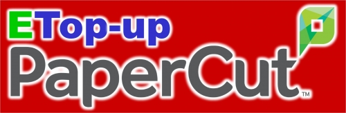 PaperCut E-Top Up Banner