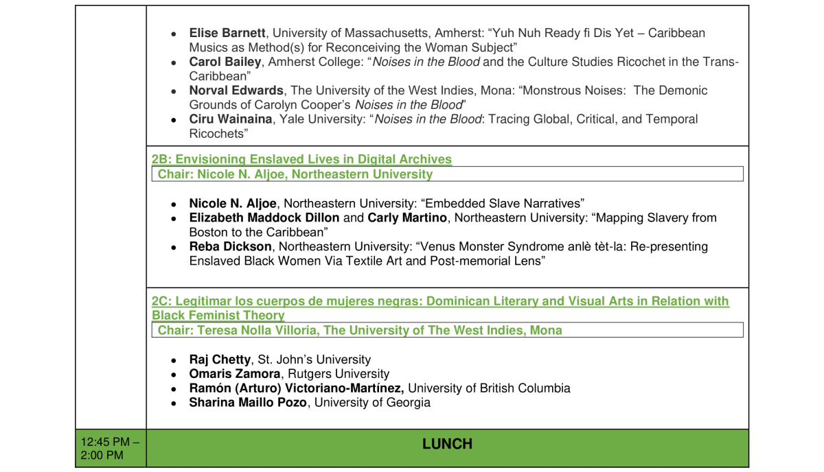 The 41st West Indian Literature Conference DLIE Department of