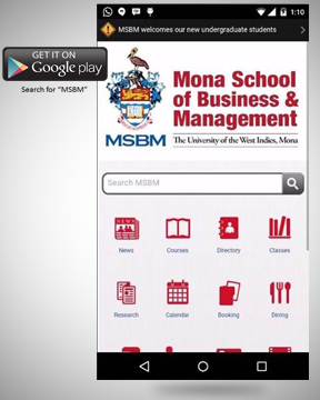 MSBM Mobile App Screenshot