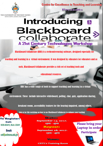 Blackboard Collaborate Workshop