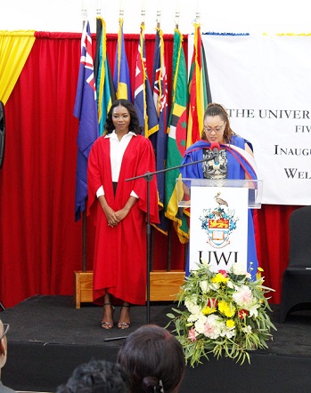 Antiguan scholar and top matriculant for 2019-2020, Kayah M. Ward