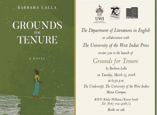 Book Launch : Grounds for Tenure by Barbara Lalla