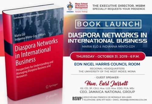 Book Launch Invitation | Diaspora Networks In International Business