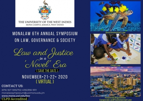 Invitation To MonaLaw 6th Annual Symposium on Law, Governance and Society
