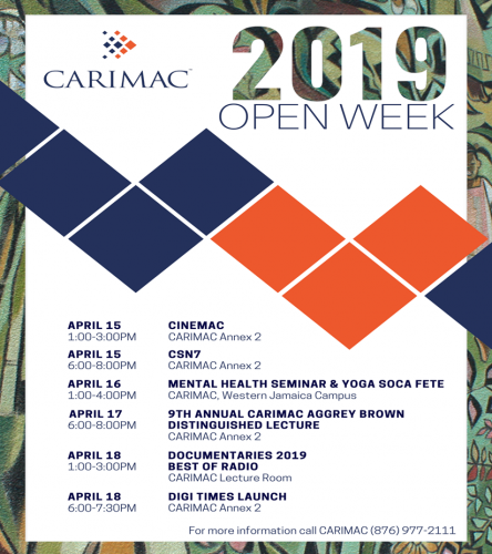 CARIMAC Open Week