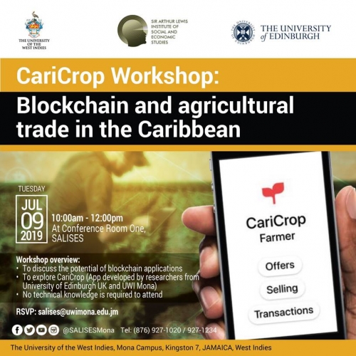 SALISES| CariCorp Workshop: Blockchain and agricultural trade in the Caribbean