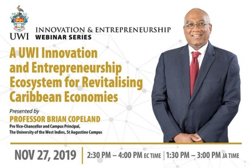 New Innovation and Entrepreneurship Webinar ft. Professor Brian Copeland