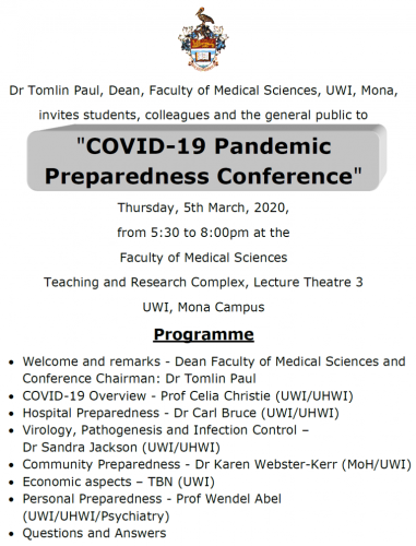 COVID-19 Pandemic Preparedness Conference
