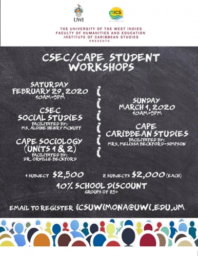 CSEC/CAPE Student Workshops