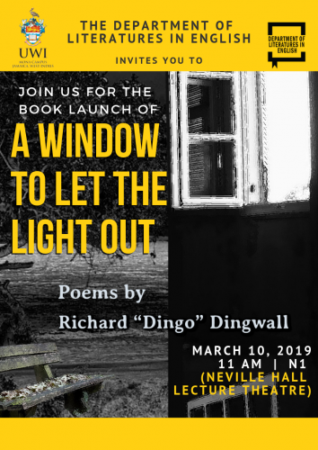 Book Launch | A Window to Let the Light Out, Richard "Dingo" Dingwall