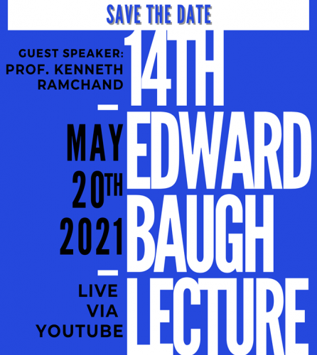 Annual Edward Baugh lecture 