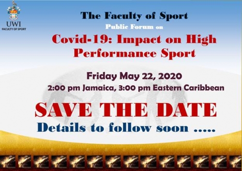 Faculty of Sport Public Forum | Covid-19 : Impact on High Performance Sport