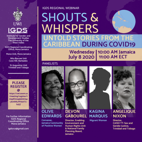Shouts and Whispers Untold Stories from the Caribbean During COVID-19
