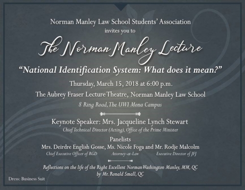 Norman Manley Lecture