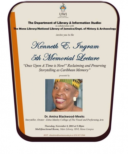 Kenneth E. Ingram 5th Memorial Lecture