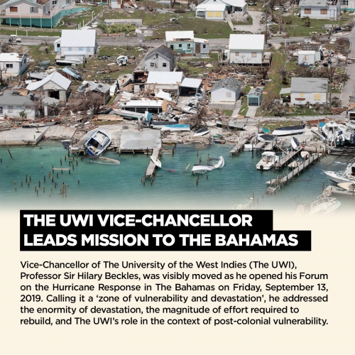 The UWI Vice-Chancellor Leads Mission to The Bahamas