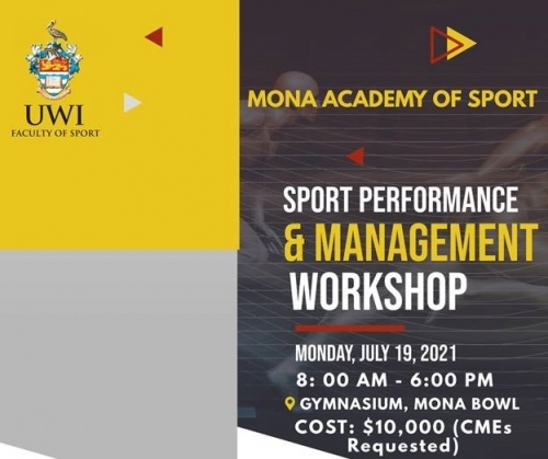 Mona Academy of Sport - Sport Performance Management Workshop