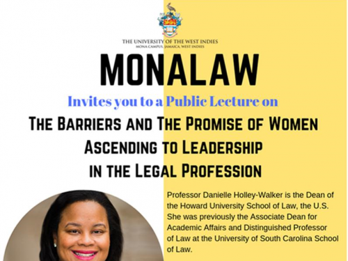 MonaLaw Public Lecture -The Barriers and Promise of Women Ascending to Leadership in the Legal Profession