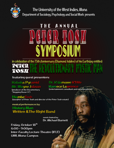 Peter Tosh Symposium 2019