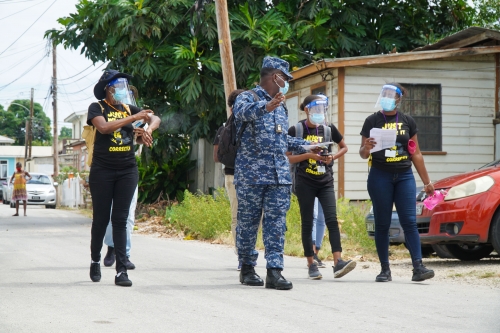 UWI Students saluted for bravery in helping to combat COVID-19