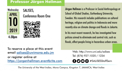 Prof. Jörgen Hellman -Living With Floods & Coping With Vulnerability: Methodological Relativism and its Potentials