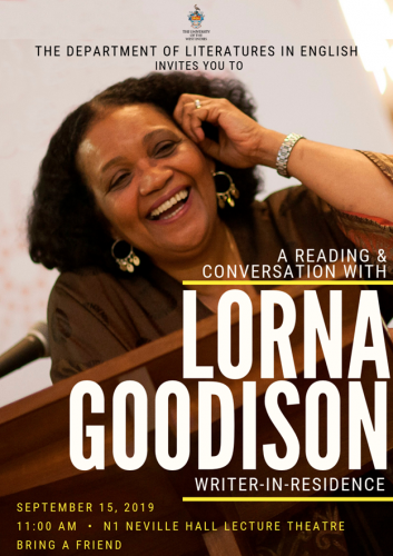 Reading AND Conversation with Lorna Goodison