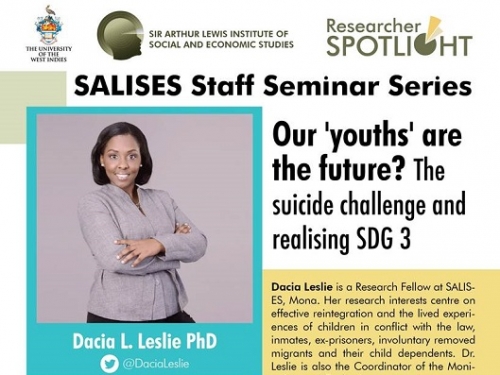 SALISES Seminar Series 2018-19 - Dr Dacia Leslie