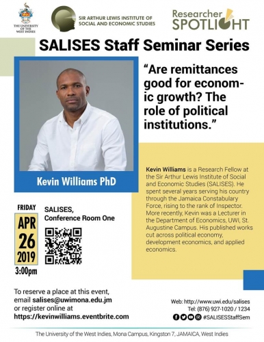 SALISES Spotlight Seminar | Dr Kevin Williams