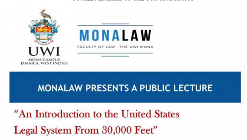 MonaLaw Public Lecture | "An Introduction To The United States Legal System from 30,000 Feet