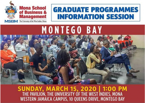 MSBM Graduate Programmes Information Session-Montego Bay