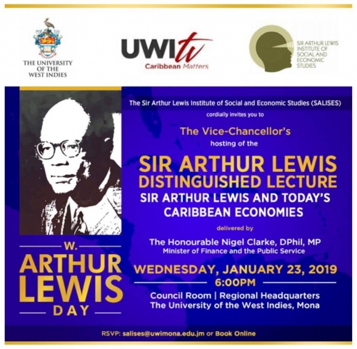 Sir Arthur Lewis Distinguished Lecture 2019