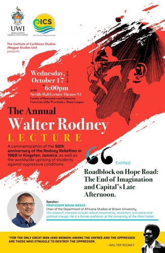 The Annual Walter Rodney Lecture