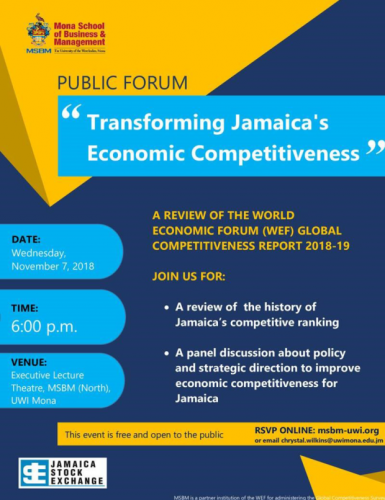 Transforming Jamaica's Economic Competitiveness