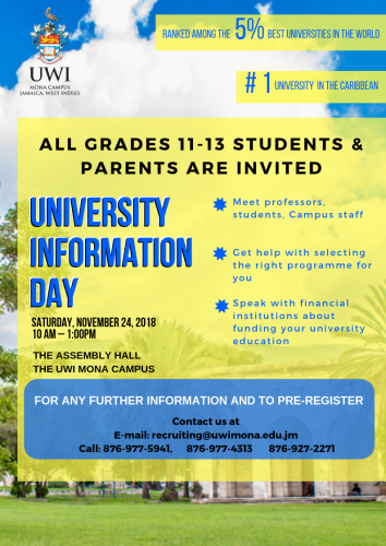 The UWI Information Day 2018