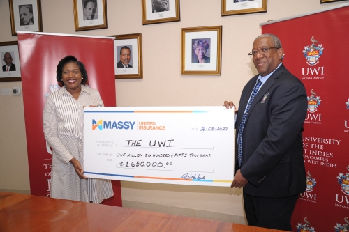 The UWI Global Giving Programme benefits from establishment of Massy United Insurance Scholarship 