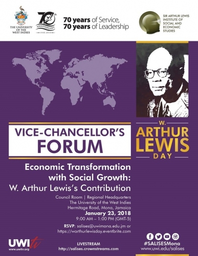 UWI VICE-CHANVELLOR'S FORUM | W. Arthur Lewis Day