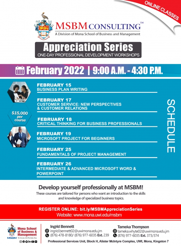 MSBM Appreciation Series - Intermediate and Advanced Microsoft Word and Powerpoint