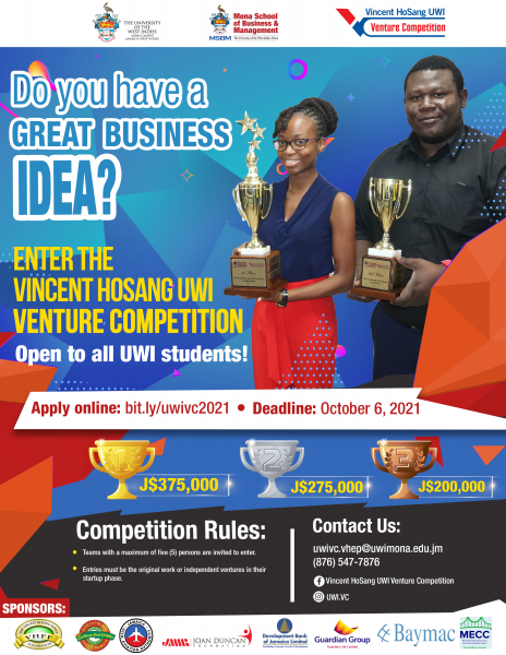 Vincent Hosang UWI flyer