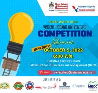 2022 Vincent HoSang UWI Venture Competition 