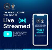 Public Lecture Livestream Flyer